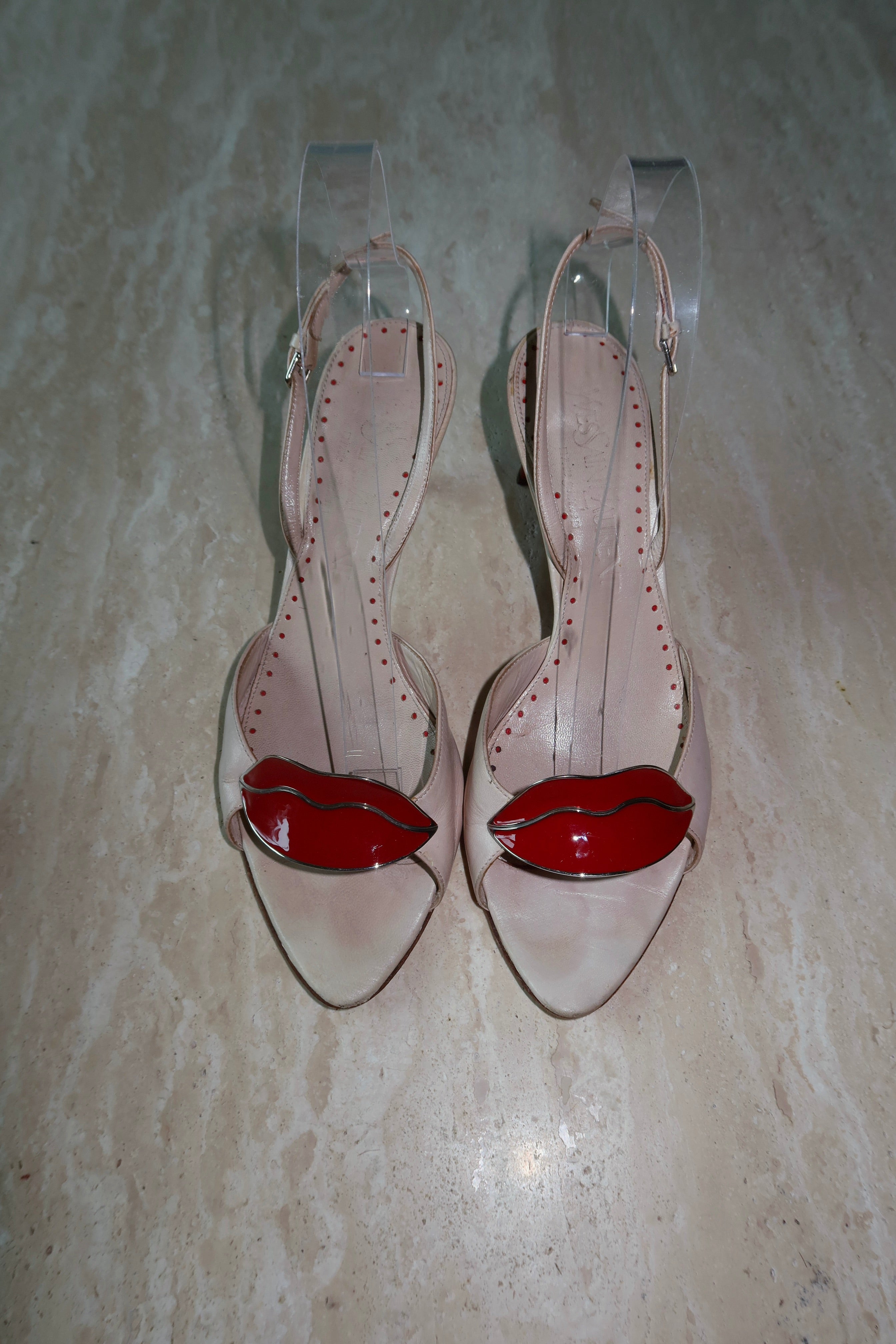 YSL by Tom Ford "Dali Lips" Slingback Heels – Spring/Summer 2003 Archive