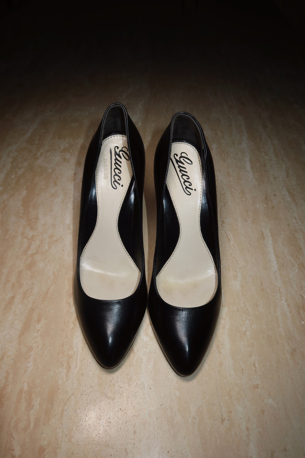 Gucci Tom Ford Era “Sophia” Tortoiseshell Heel Pumps