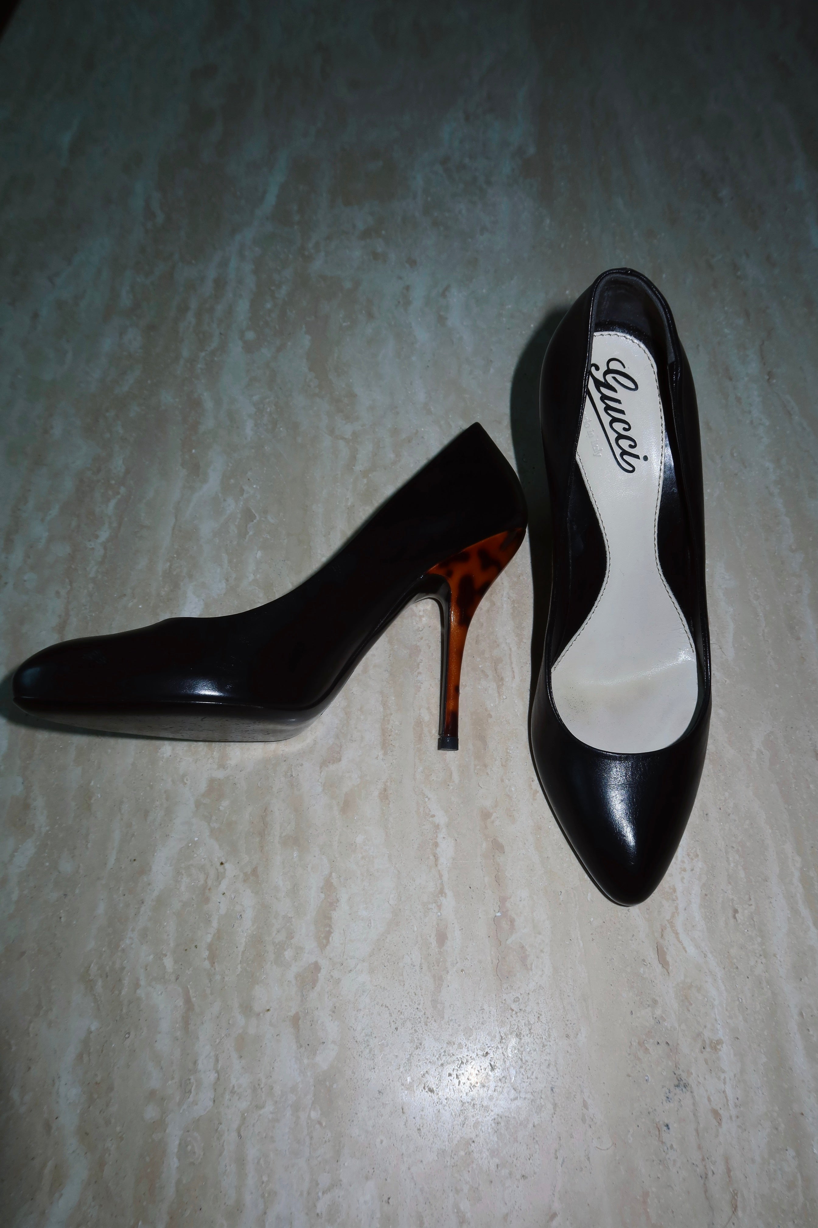 Gucci Tom Ford Era “Sophia” Tortoiseshell Heel Pumps