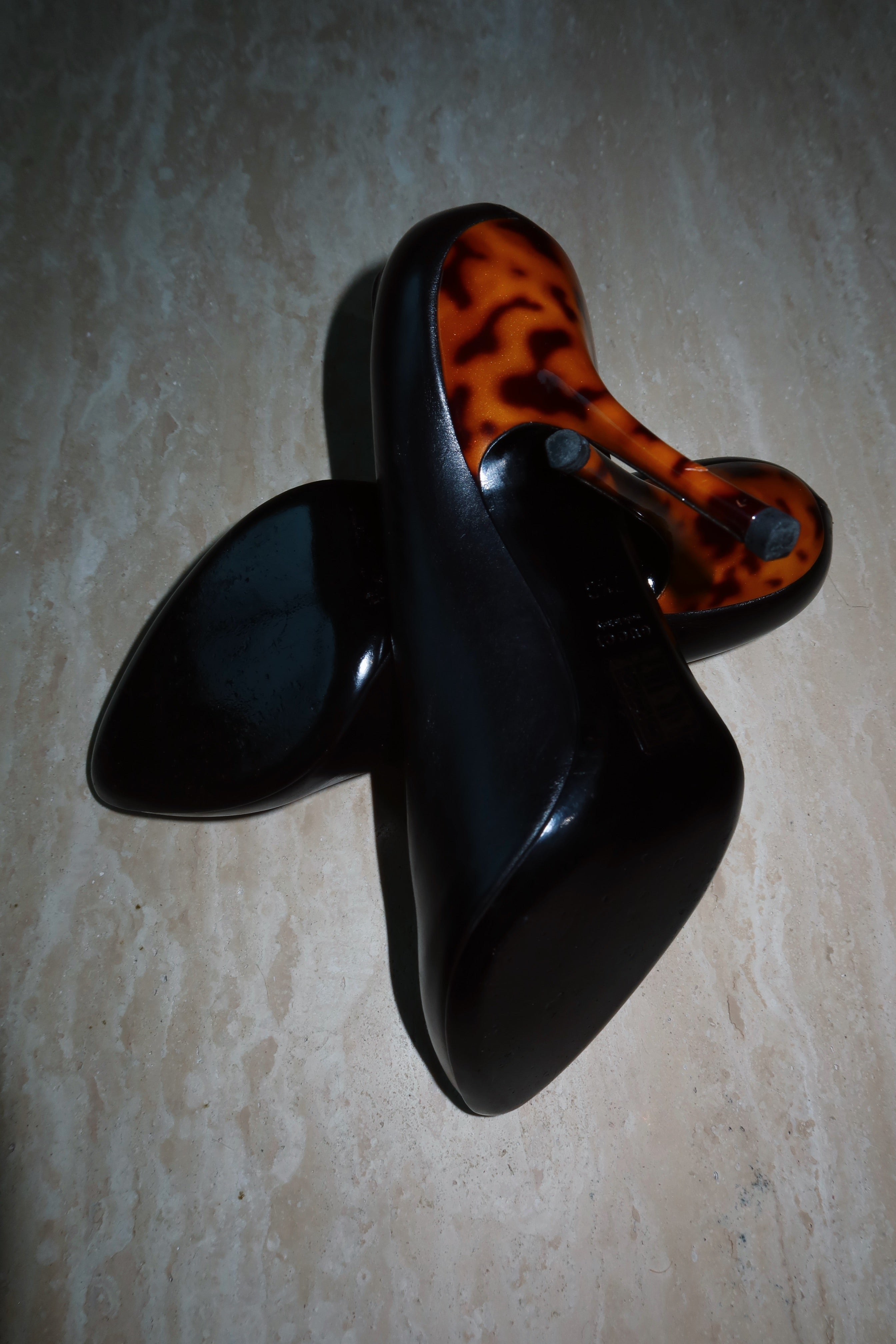Gucci Tom Ford Era “Sophia” Tortoiseshell Heel Pumps